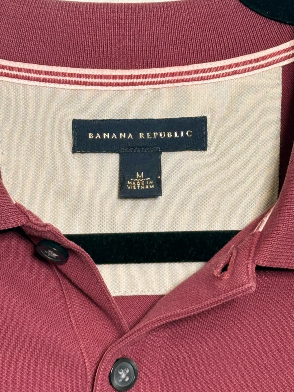 Banana Republic Men's Polo in Mauve